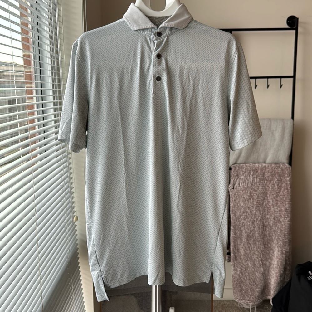 Greyson Printed Golf Polo